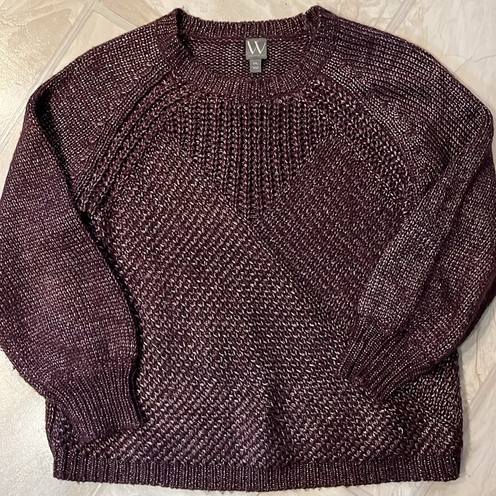 Worthington Women's Sweater - Purple